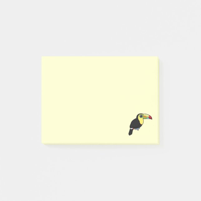 Bloco De Notas Birdorable Quilha-faturou Toucan (Frente)