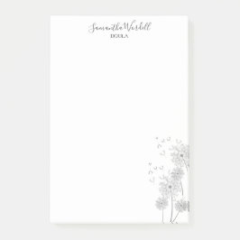 Bloco De Notas Birth Doula Ou Parteira