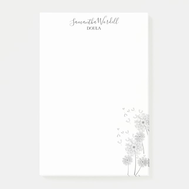 Bloco De Notas Birth Doula Ou Parteira (Frente)