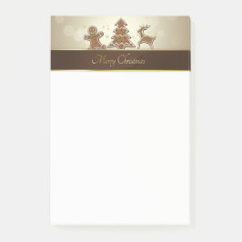 Bloco De Notas Biscoitos de pão-de-gengala