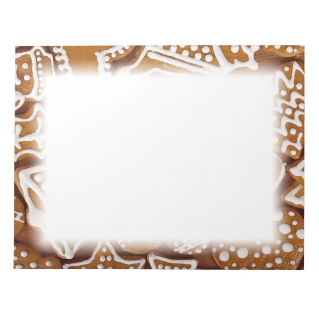 Bloco De Notas Biscoitos Natal de Natal (Frente)