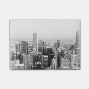 Bloco De Notas Black and White Chicago Illinois