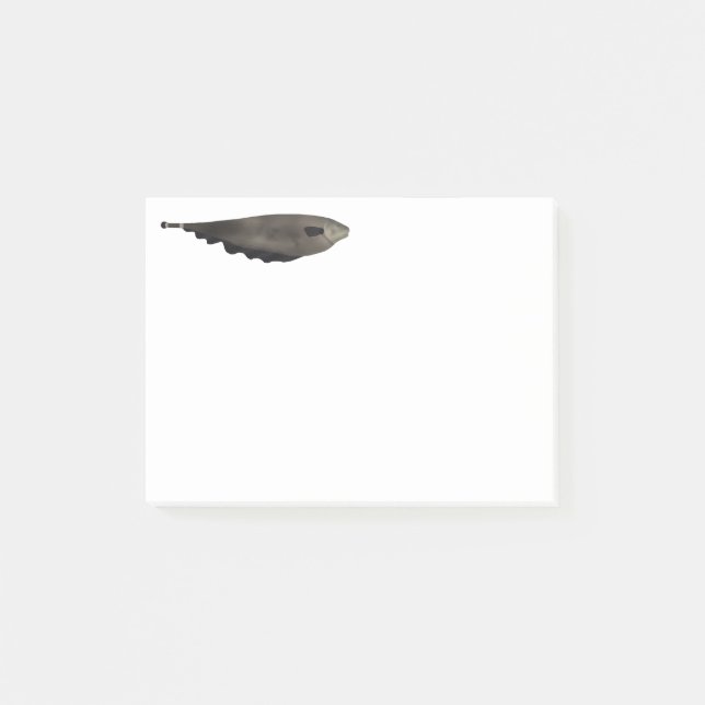 Bloco De Notas Black Ghost (Frente)