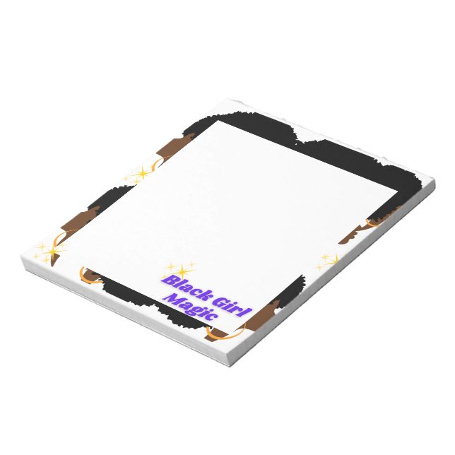 Bloco De Notas Black Girl Magic Sticky Notes (Invertido)