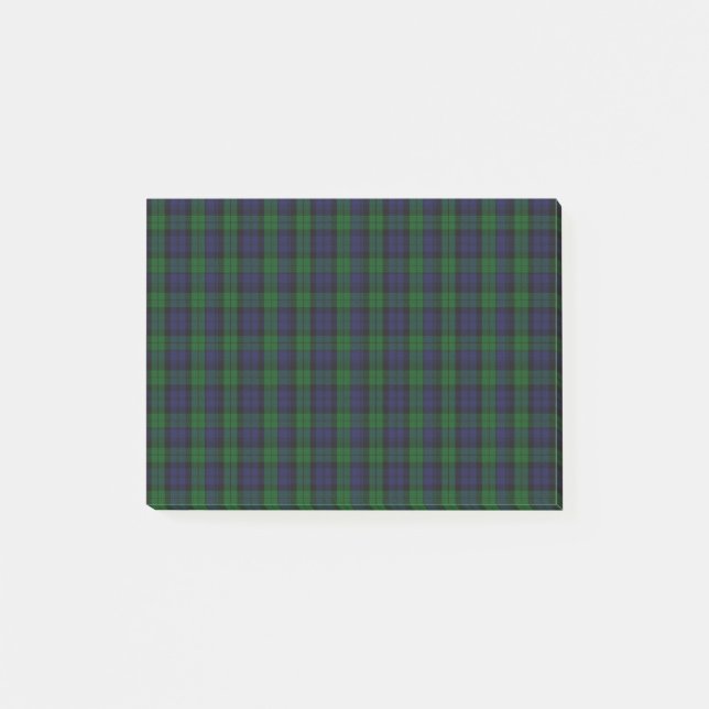 Bloco De Notas Blackwatch Tartan (Frente)