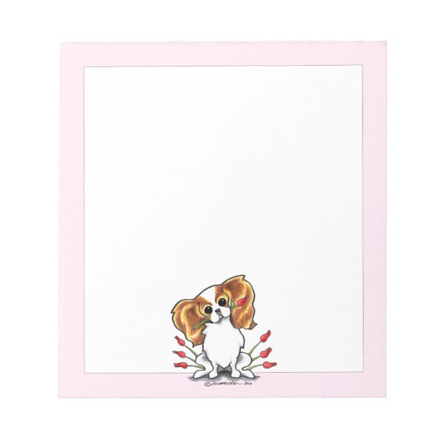 Bloco De Notas Blenheim CKCS Sweetheart (Frente)