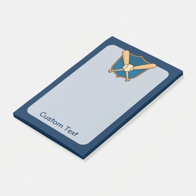 Bloco De Notas Blindagem de Baseball (Inclinado)