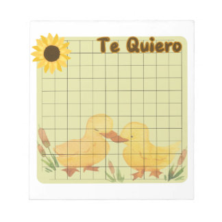 Bloco De Notas Bloc de nota con diseño tierno vintage de patos