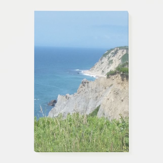 Bloco De Notas Block Island Bluffs - Block Island, Rhode Island (Frente)
