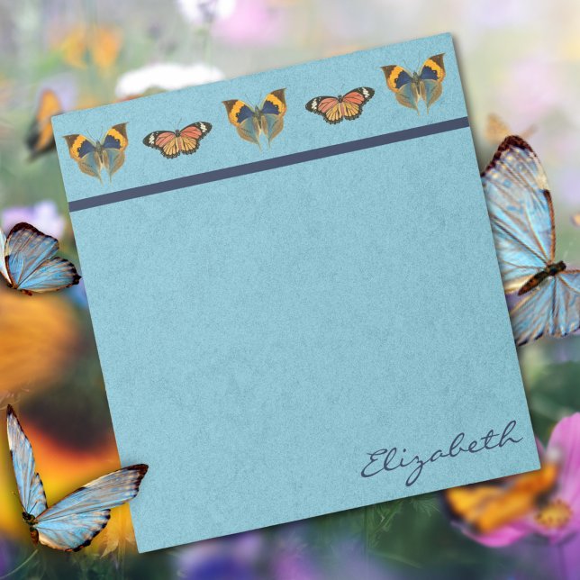 Bloco De Notas Bloco de Anotações de Coleta de Borboletas (Butterfly Gathering Notepad)