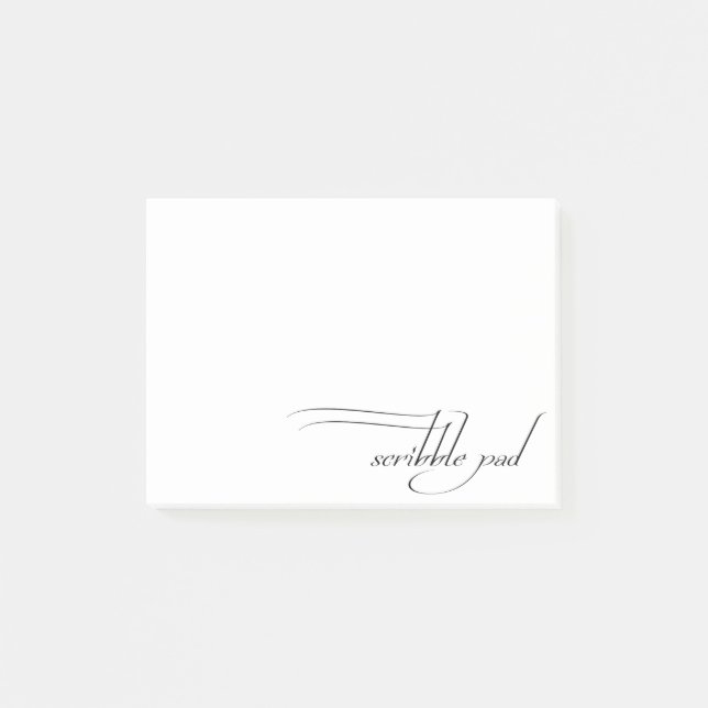 Bloco De Notas Bloco de Escrivagem (Frente)