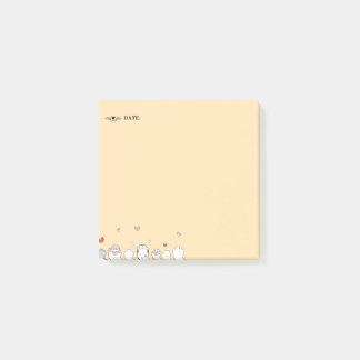 Bloco De Notas "Bloco de notas Whiskers & Paws