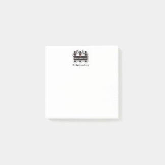 Bloco De Notas Blocos de Notas Adesivos Think+Pray+Act