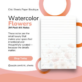 Bloco De Notas Blocos de Notas Adhesivos 3M Post-it® com Desenho