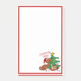 Bloco De Notas Blocos de Notas Adhesivos de Cachorro Dachshund co