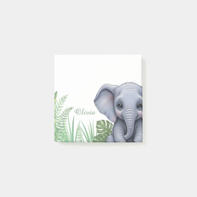 Bloco De Notas Blocos de Notas Adhesivos Personalizados de Safari (Frente)