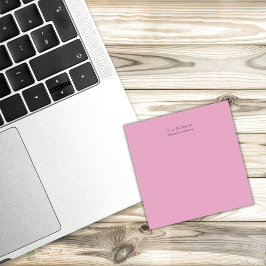 Bloco De Notas Blocos de Notas Cor-de-Rosa Personalizados