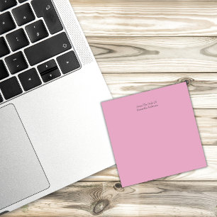 Bloco De Notas Blocos de Notas Cor-de-Rosa Personalizados