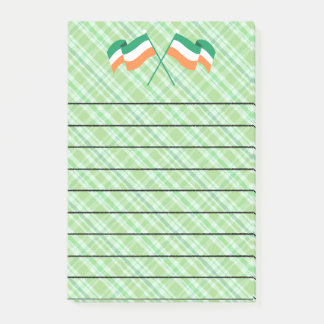 Bloco De Notas Blocos de Notas da Bandeira Irlandesa