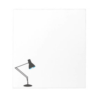 Bloco De Notas Blocos de notas de lâmpada de mesa de braço articu