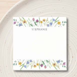 Bloco De Notas Blocos de Notas Personalizados de Flores Silvestre