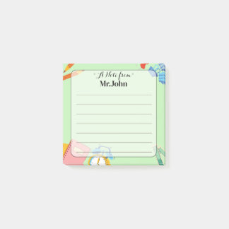Bloco De Notas Blocos de Notas Personalizados "Uma Nota De" para