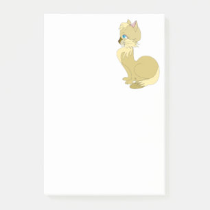 Bloco De Notas Blocos de Notas Post-it® Gato Amarelo