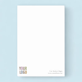 Bloco De Notas Blocos de Notas Post-it® Grandes com Logotipo Empr