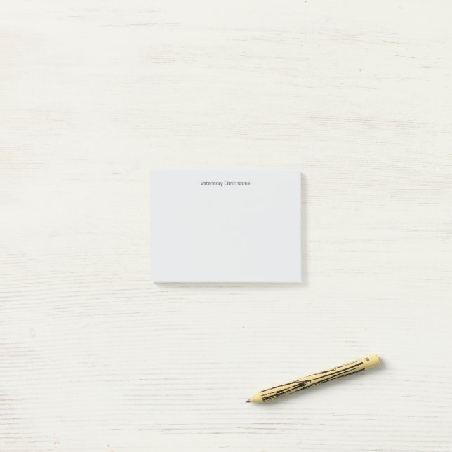 Bloco De Notas Blocos de Notas Post‑It® Personalizáveis para Clín (Na mesa)