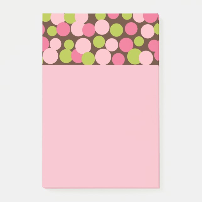 Bloco De Notas Blocos de Notas Post-it Pontos de Bolinhas de Bala (Frente)