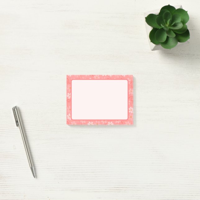 Bloco De Notas Blocos de Notas Post-it Rosa Diversão e Alegria do (Escritótio)