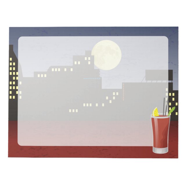 Bloco De Notas Bloody Mary (Frente)