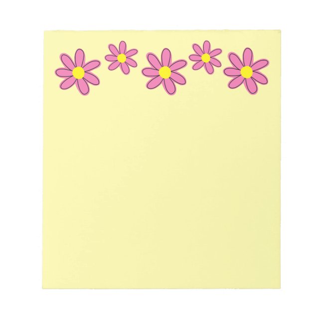 Bloco De Notas Bloom Baby Bloom Chá de fraldas (Frente)