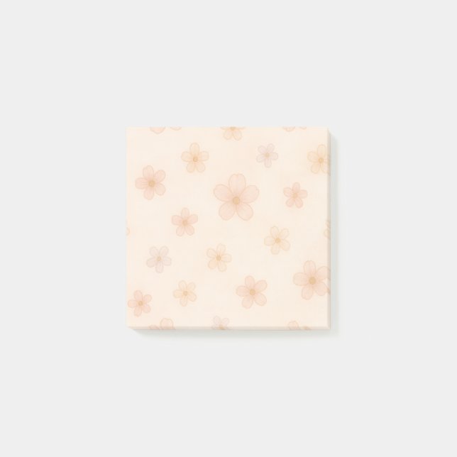 Bloco De Notas Blooming Garden Rose Sticky Notes (Frente)