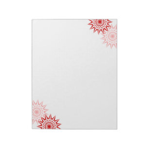 Bloco De Notas Blossomas Modernos