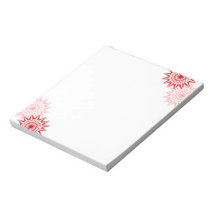 Bloco De Notas Blossomas Modernos