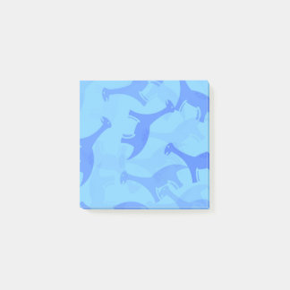 Bloco De Notas Blue Dinosaur Post it Notes
