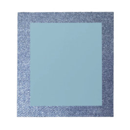 Bloco De Notas Blue Jean Notepad