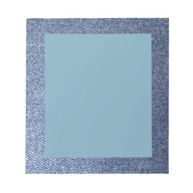Bloco De Notas Blue Jean Notepad (Frente)