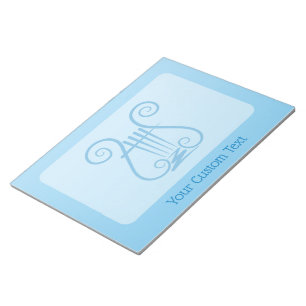 Bloco De Notas Blue Lyre