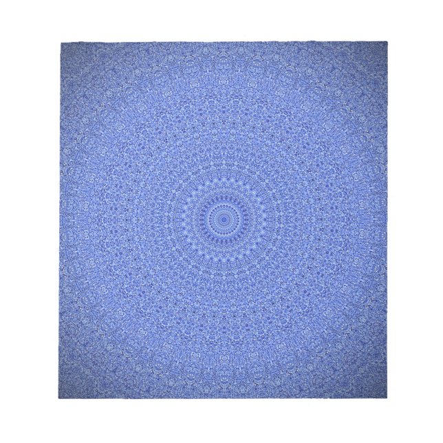 Bloco De Notas Blue Mandala (Frente)