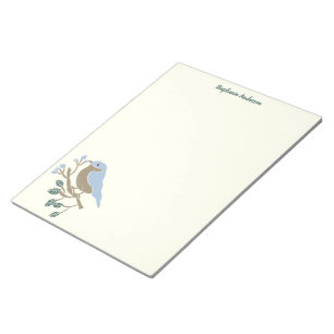 Bloco De Notas Bluebird e Blueberry personalizados