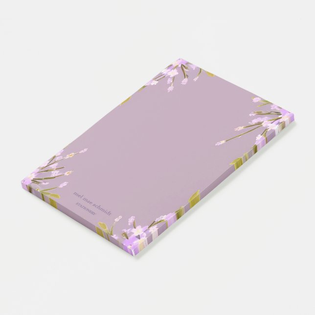 Bloco De Notas Blumen Mel Mae Schmidt Stationery (Inclinado)