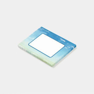 Bloco De Notas Bly Sky Ocean Waves