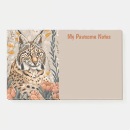Bloco De Notas Bobcat Cat Boho My Pawsome Personal
