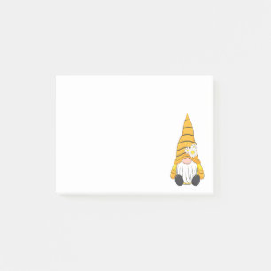 Bloco De Notas Boho Garden Elf Boy Cute Orange Boy Gnomo