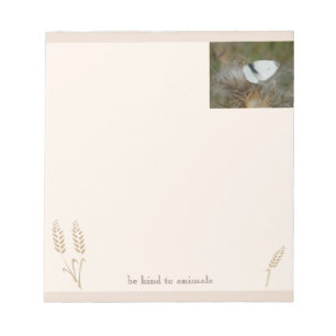 Bloco de Notas Boho "Seja Gentil com os Animais" B