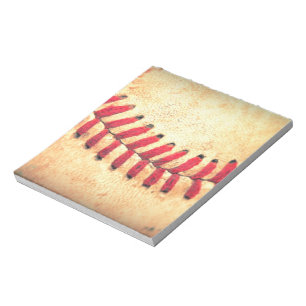 Bloco De Notas Bola do basebol do vintage