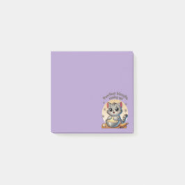 Bloco De Notas "Bolachas Puras, a subir" Gato de Conhecimento