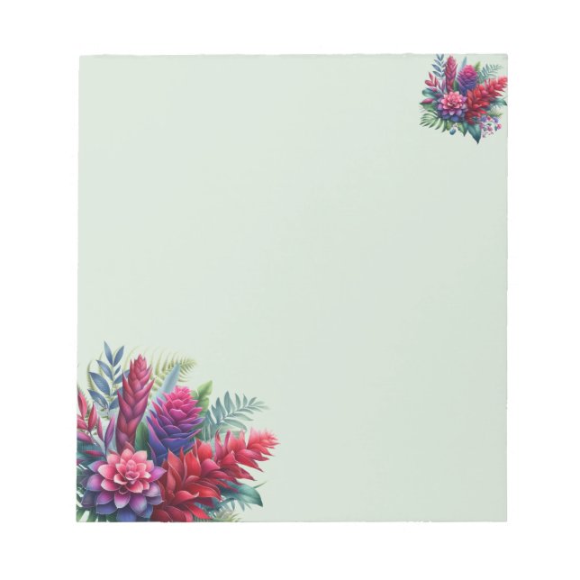 Bloco De Notas Bold Ginger Plant Botanic Notepad (Frente)